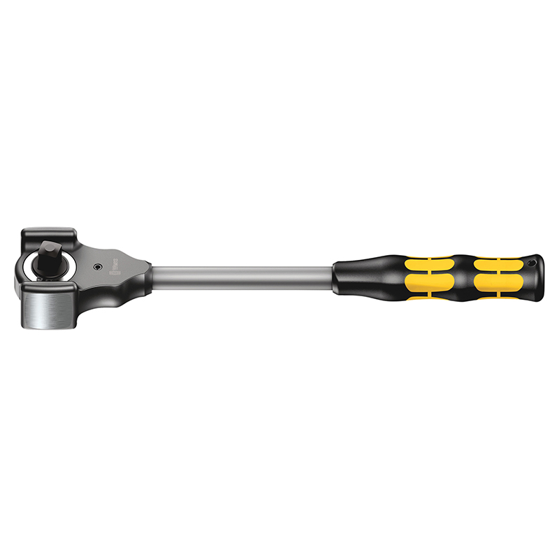 Cliquet Wera 8002 C Koloss 1/2 avec fonction marteau 600 Nm noir-jaune (set 3 pièces) - vue 2