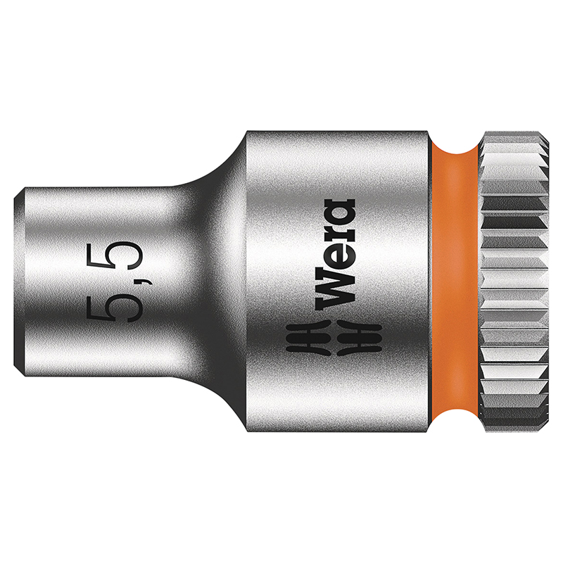 Douille Wera 8790 HMC Zyklop 1/4 - Set 9 pièces - vue 3