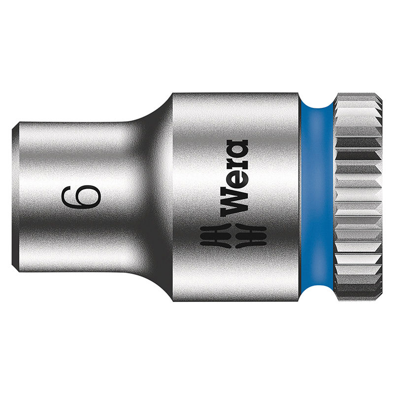 Douille Wera 8790 HMC Zyklop 1/4 - Set 9 pièces - vue 4
