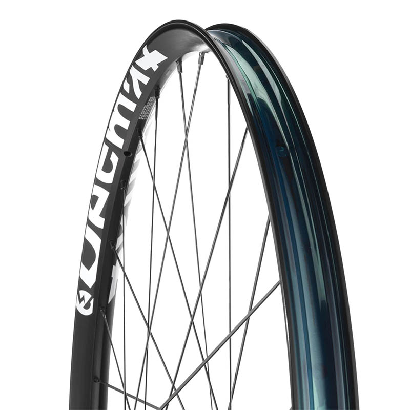 Roue VTT disque 27,5" Mavic e-Deemax Boost tubeless ready avant axe traversant 15-110 disque 6 trous jante 584-30 - vue 3
