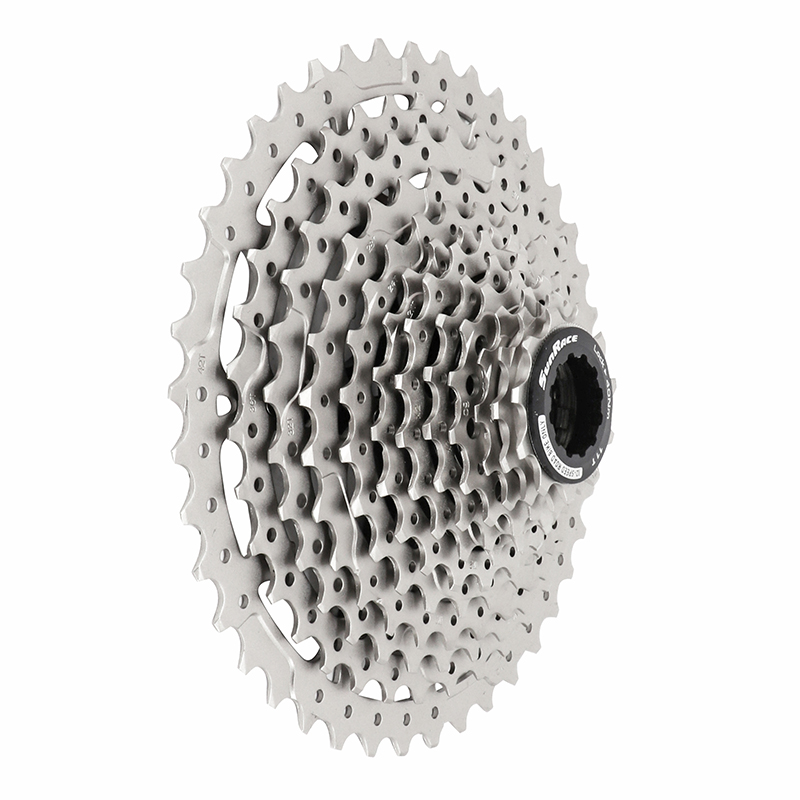 Cassette Sunrace CSRZ800 11-42 pour Shimano HG métallisé argent - vue 2