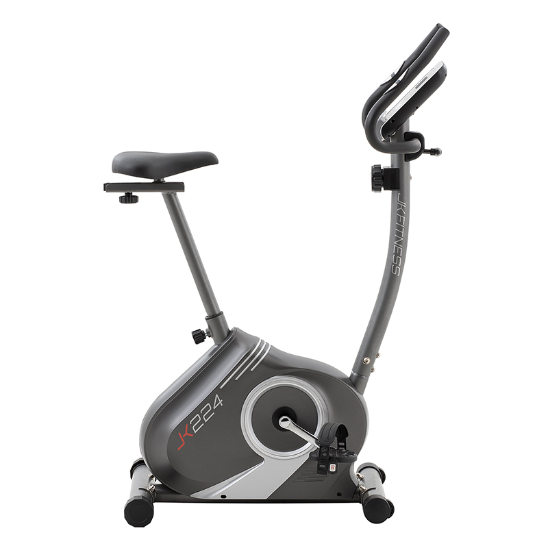 Velo fitness JK bike JK224 magnetique 8 niveaux de resistance volant 7KG (compteur calories -vitesse - distance partielle et totale-pulsation) (poids maxi pour l'individu 110KG) sante - appartement - vue 2
