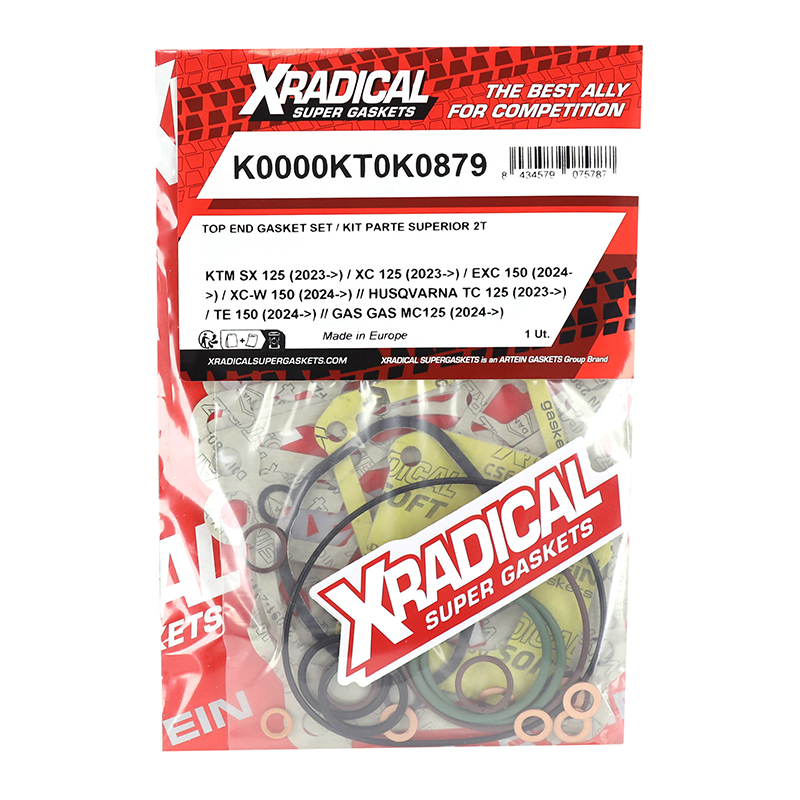 Joint haut moteur XRADICAL KTM 125 SX 2023+ XC 2023+ Husqvarna 125 TC 2023+ Gas Gas 125 MC 2024+ 2T - vue 2