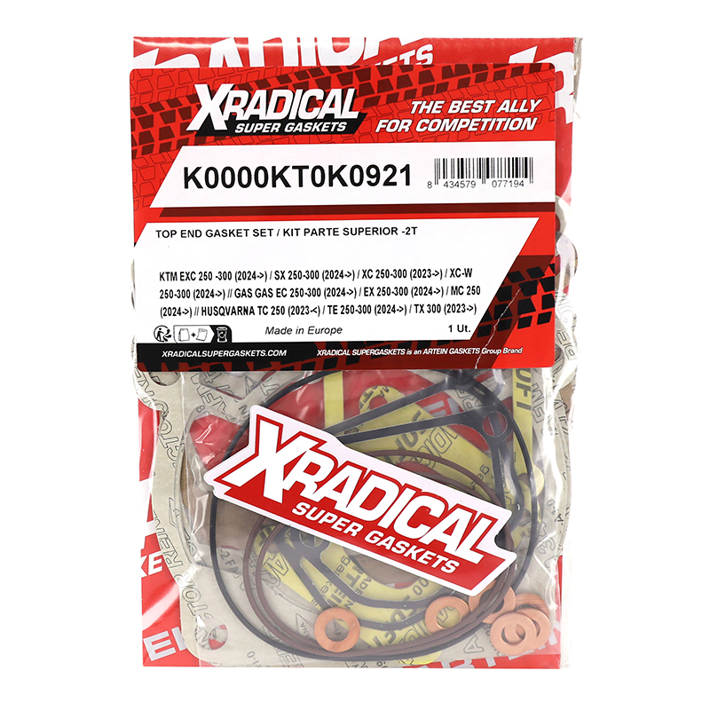 Joint haut moteur moto-cross adaptable KTM 250-300 EXC/SX/XC 2T, Gas Gas 300 EC/250 MC 2T, Husqvarna 250 TC 2T - vue 2