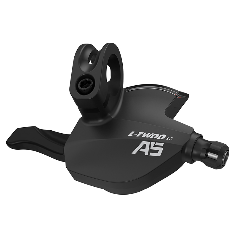 Manette VTT LTWOO 3 x 9V A5 noir avec indicateur de vitesse compatible Shimano (paire) - vue 2