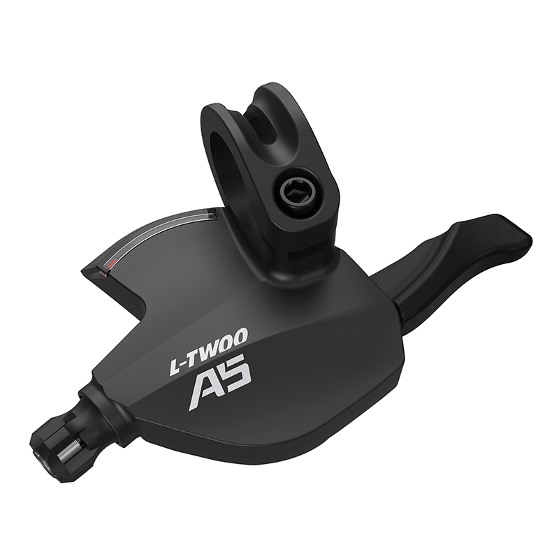 Manette VTT LTWOO 3 x 9V A5 noir avec indicateur de vitesse compatible Shimano (paire) - vue 3