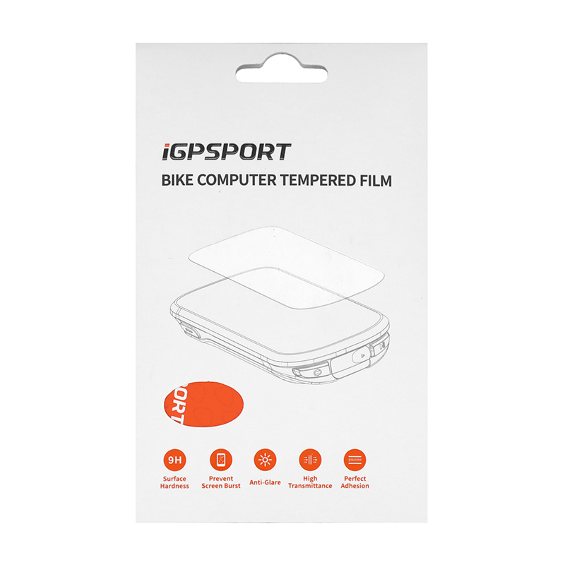 Protection écran compteur iGPSPORT BSC200s-300t verre trempé transparent (lot de 2) - vue 2