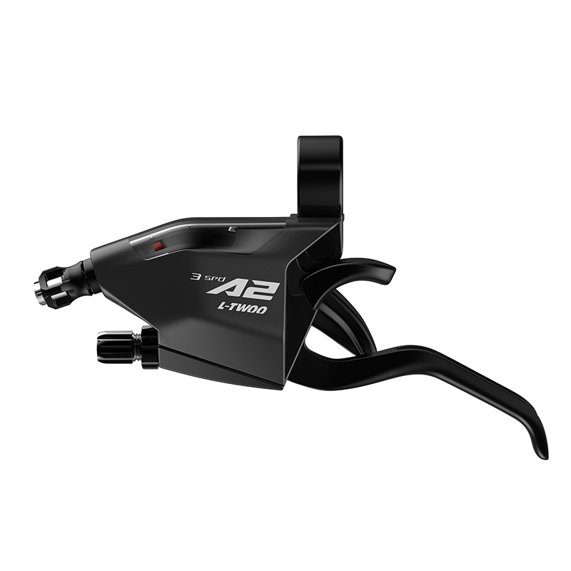 Levier-manette VTT Ltwoo 3 x 7V noir V-brake compatible Shimano (paire) - vue 3