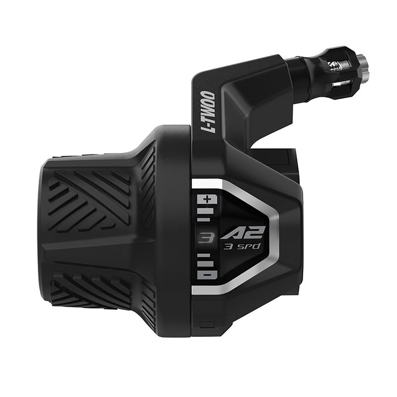 Manette VTT Ltwoo 3 x 7V poignée tournante A2 avec cadran compatible Shimano (paire) - vue 2