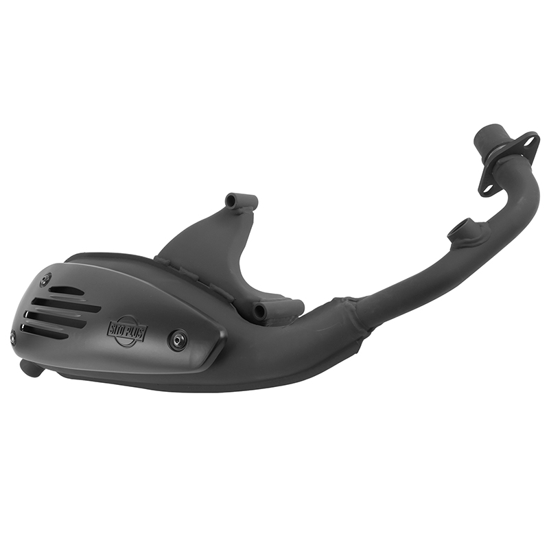 Silencieux LEOVINCE SITO adaptable Piaggio Zip 4T 2018+, Liberty i Get 4T 2016+, Vespa Sprint 4T 2018+, Vespa Primavera 4T 2018+ noir (réf 0748B) - vue 3