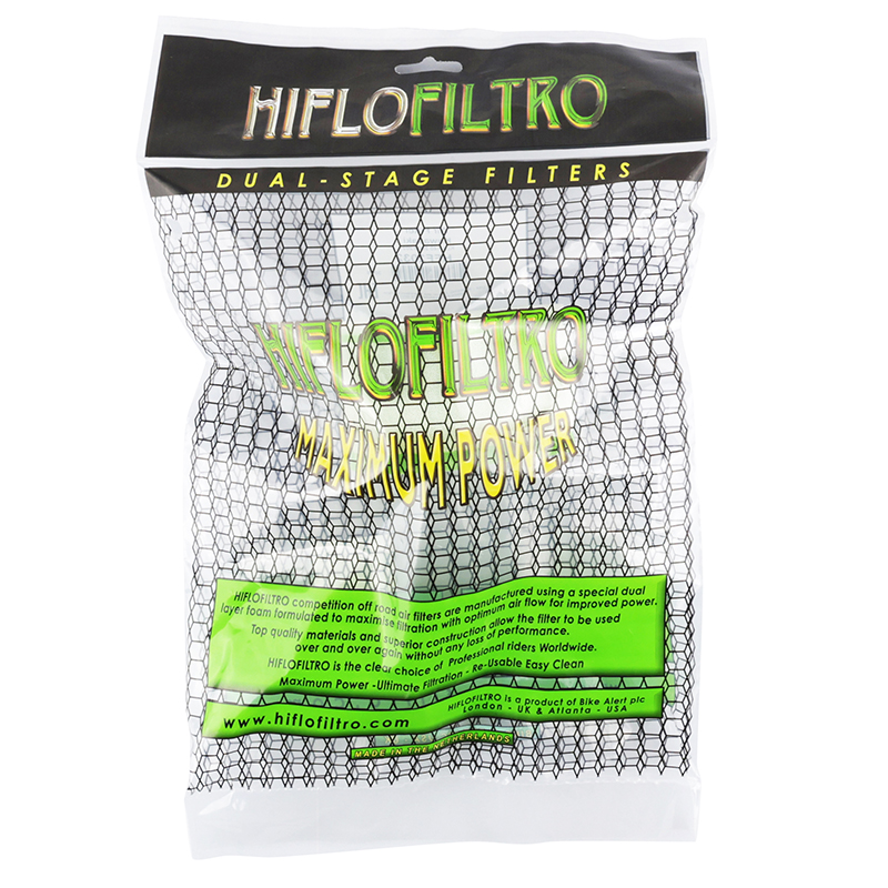 Filtre à air Hiflofiltro HFF2032 Kawasaki KLX 140 2008-2024, KLX G 2017-2024, KLX R 2025+ - vue 4