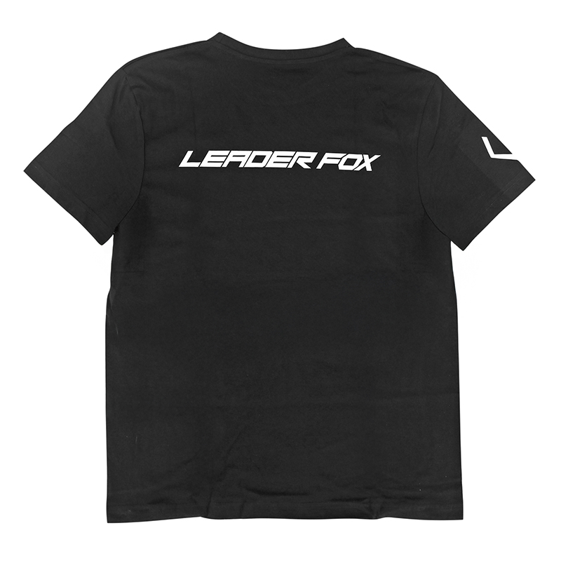 T-shirt Leader Fox taille M noir logo blanc - vue 2