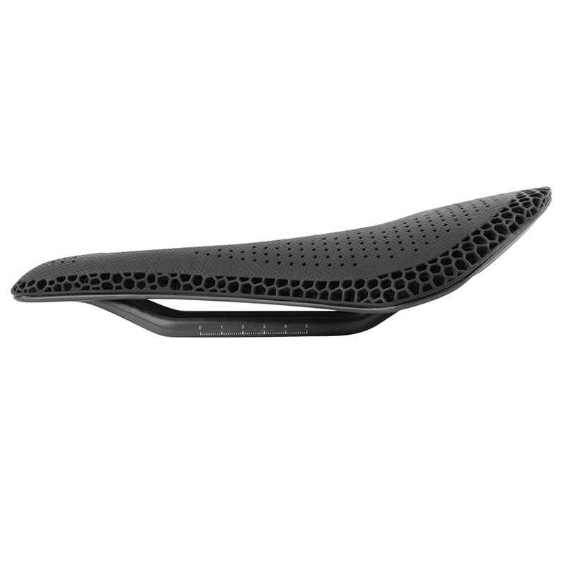 Selle NEWTON 3D carbone T806 noir fermée 265x143 rail carbone mat 190g - vue 4