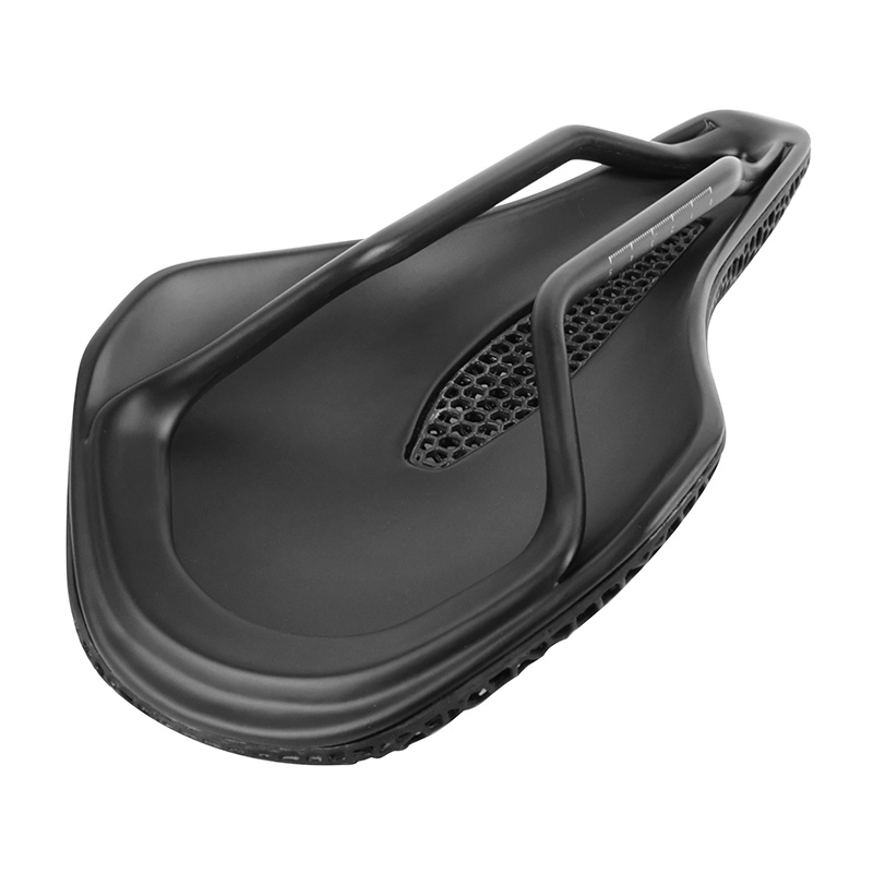 Selle NEWTON 3D carbone T806 noir fermée 265x143 rail carbone mat 190g - vue 5