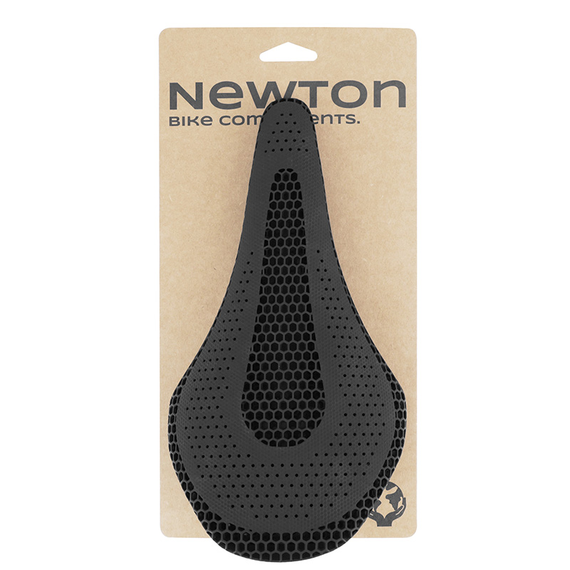 Selle NEWTON 3D carbone T806 noir fermée 265x143 rail carbone mat 190g - vue 6