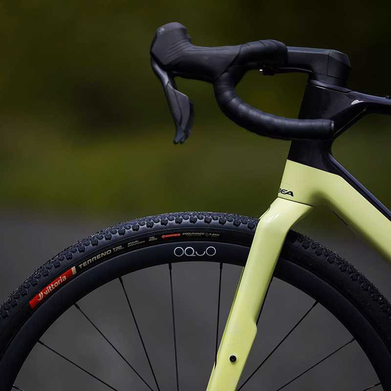 Pneu gravel Vittoria Terreno T30 Fine Loose Endurance Graphene 2.0 700 x 40 tubeless ready noir - vue 3