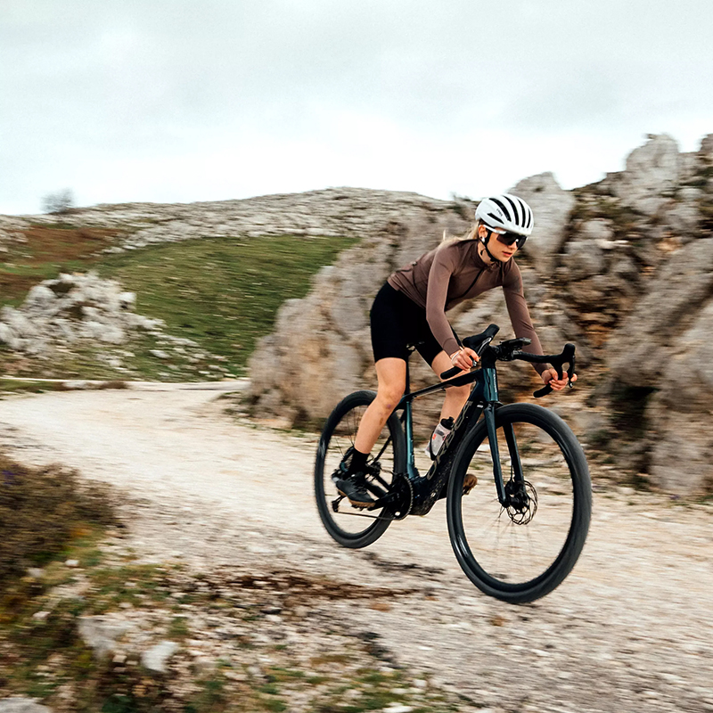 Pneu gravel Vittoria Terreno T30 Fine Loose Endurance Graphene 2.0 700 x 40 tubeless ready noir - vue 4