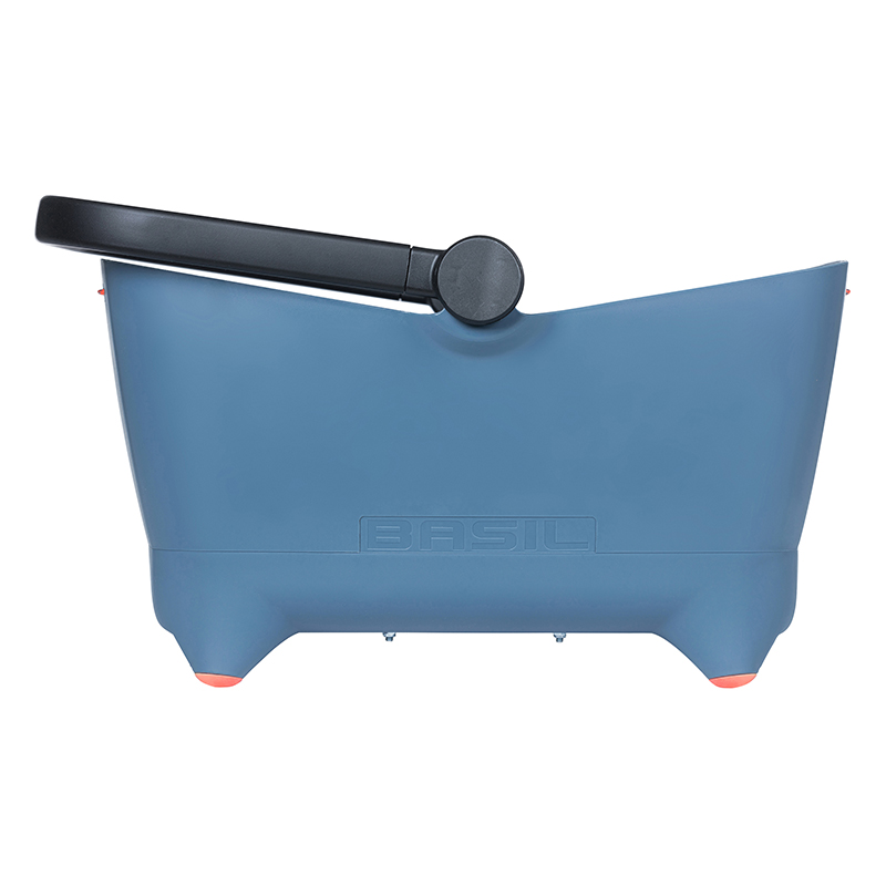 Panier arrière Basil Buddy bleu pour chien 45x32x22 cm compatible système MIK - vue 3