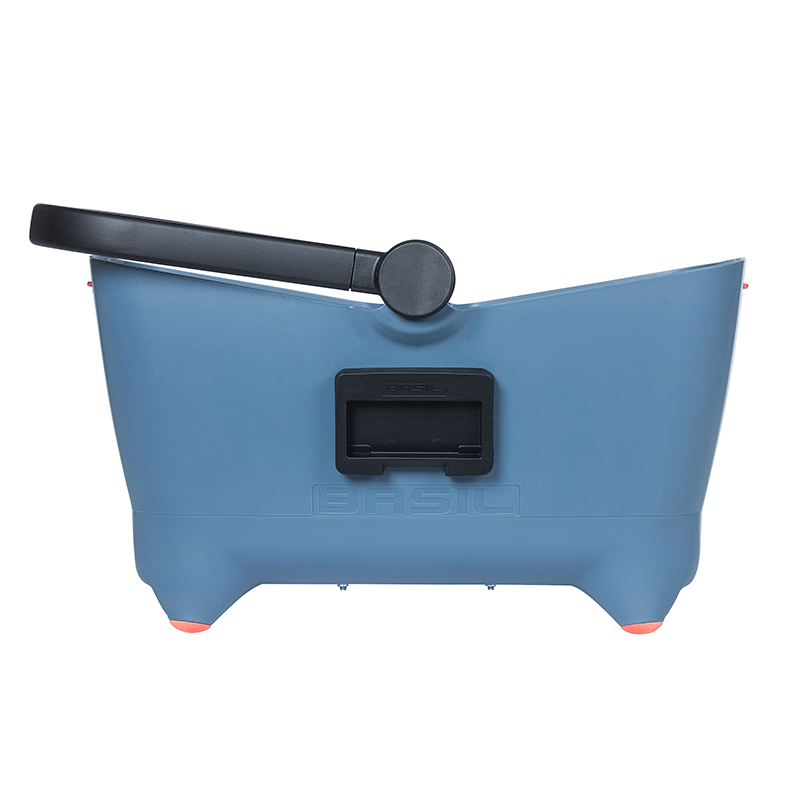 Panier arrière Basil Buddy bleu pour chien 45x32x22 cm compatible système MIK - vue 5