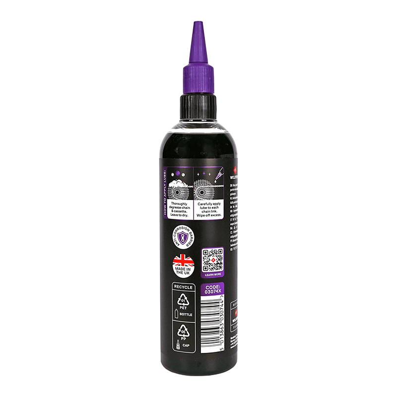 Lubrifiant chaîne vélo Weldtite All Weather Teflon 400ml - vue 2