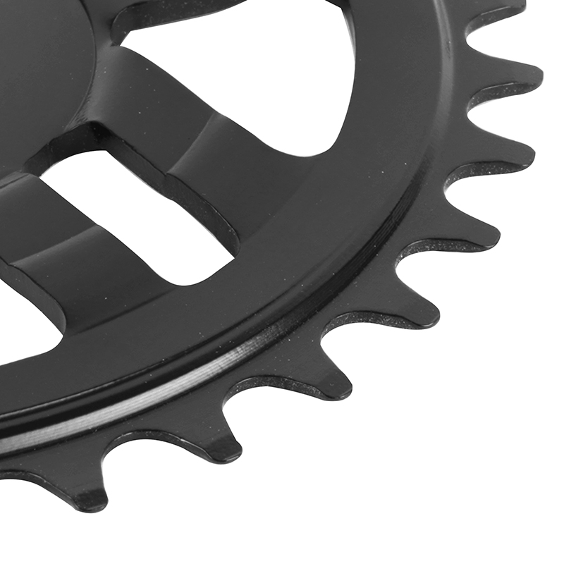 Plateau vae-e-bike direct mount pour bosch Esjot 34DTS mono noir acier (2.38 - 1-2X3-32" - 5.65 – 1-2X11-128") 4ÈME generation) (deport 2.5MM) - vue 4
