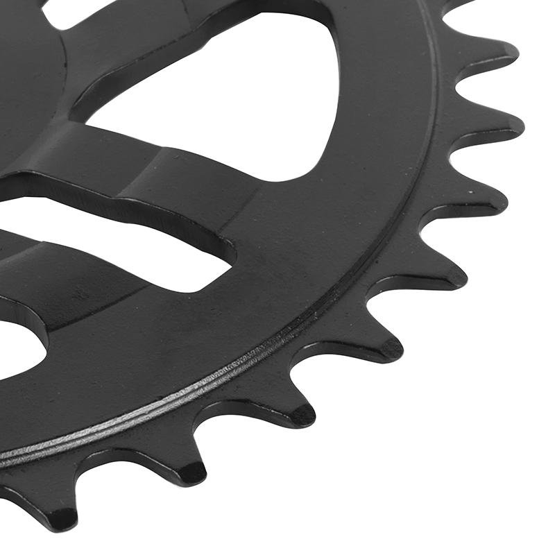 Plateau vae-e-bike direct mount pour bosch Esjot 36DTS mono noir acier (2.38 - 1-2X3-32" - 5.65 – 1-2X11-128") 4ÈME generation) (deport 2.5MM) - vue 4