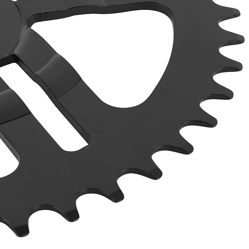 Plateau vae-e-bike direct mount pour bosch Esjot 44DTS mono noir acier (2.38 - 1-2X3-32" - 5.65 – 1-2X11-128") (4ÈME generation) (deport 2.5MM) - vue 4