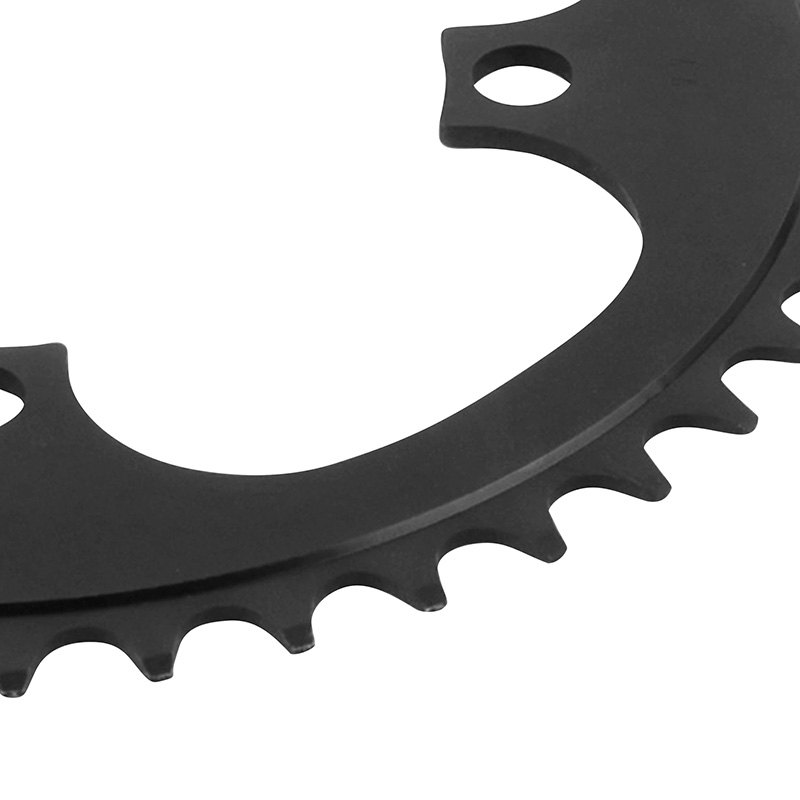 Plateau vae-e-bike 4BRA d.104 pour bosch - brose - yamaha - bafang Esjot 44DTS mono noir alu (2.38 - 1-2X3-32" - 5.65 – 1-2X11-128") - vue 4