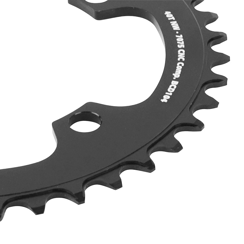Plateau Stronglight 40DTS mono noir alu 7075 narrow wide 12-11V pour VAE Bosch Brose Yamaha Bafang Shimano SRAM - vue 4