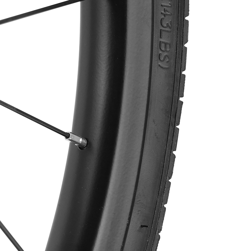 Roue remorque vélo 20" moyeu fusée rayon avec pneu et chambre gauche Polisport 161054 - vue 5