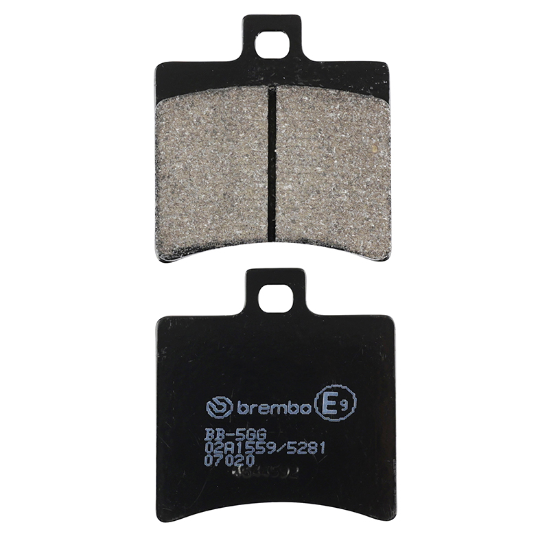 Plaquette de frein Brembo carbone céramique pour Aprilia Atlantic 125, Benelli Velvet 250, Malaguti Phantom Max 125 arrière