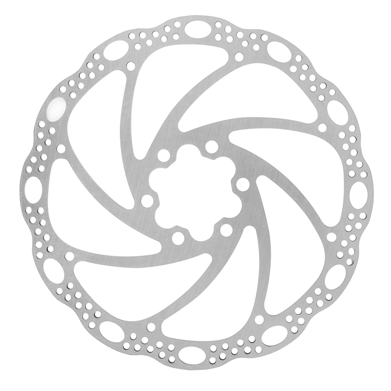Disque de frein Tektro 160 mm 6 trous argent - vue 2
