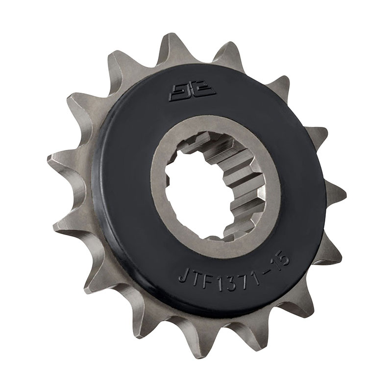 Pignon JT Sprockets 15Z pas 525 caoutchouté diamètre intérieur 24/28 - vue 2