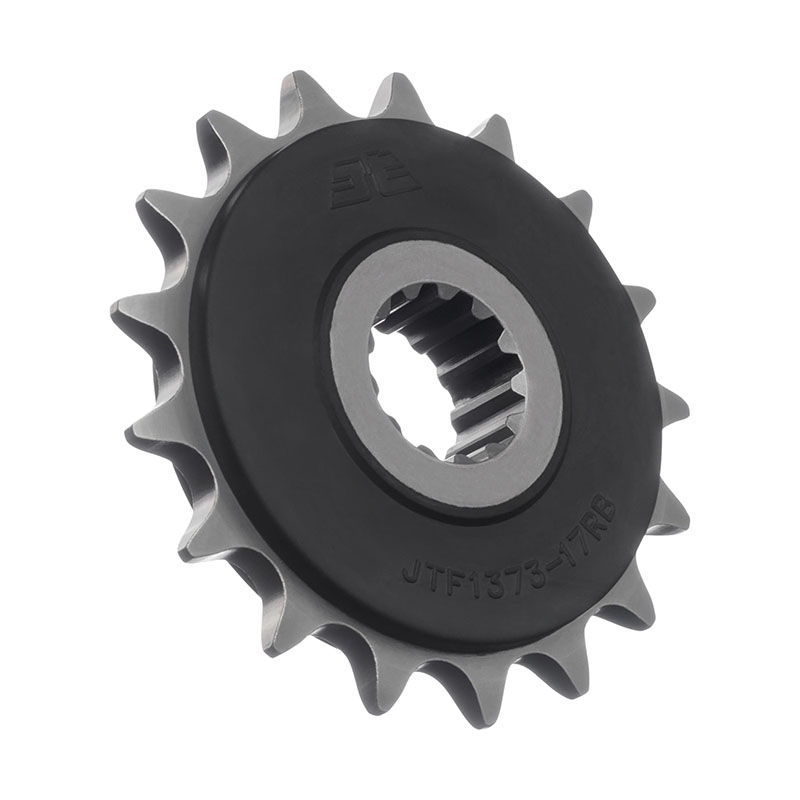 Pignon JT Sprockets 17Z pas 520 caoutchouté diamètre intérieur 21.7/25 - vue 2