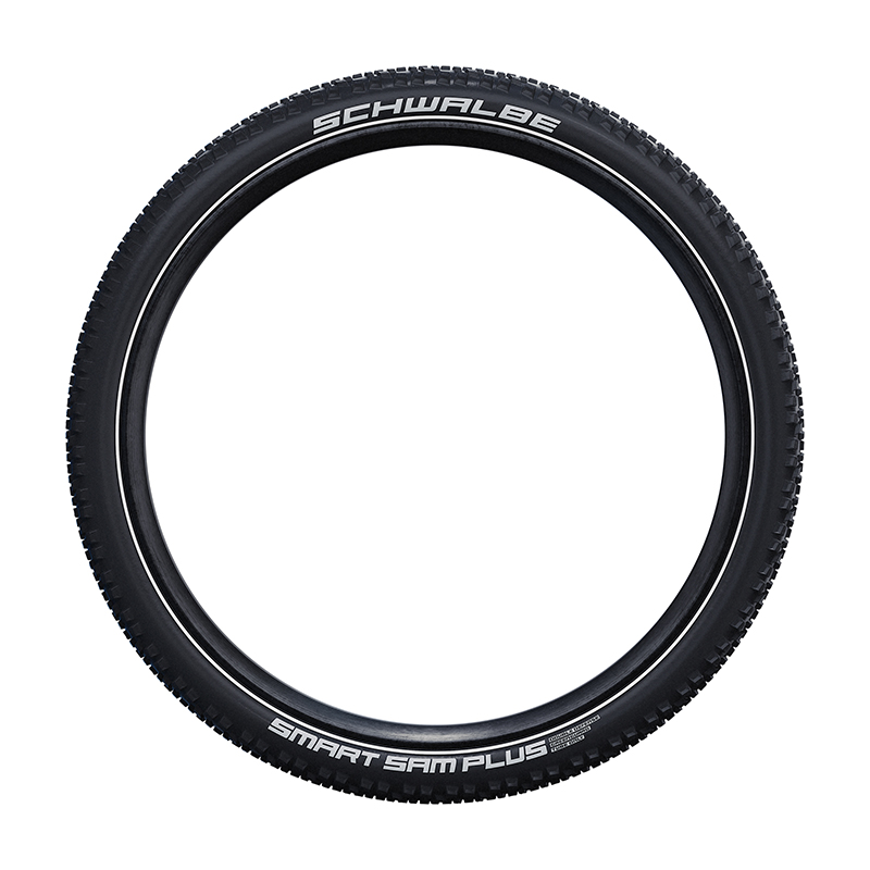 Pneu VTT Schwalbe Smart Sam Plus Addix 27.5 x 2.25 TR Flanc Réflex Double Defense Greenguard - vue 4