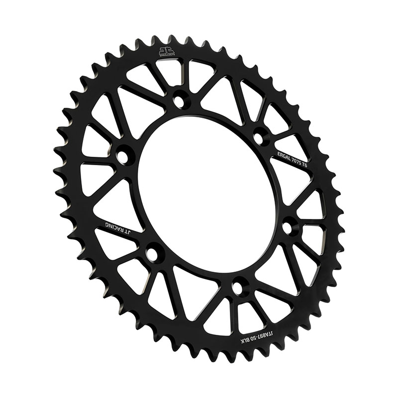 Couronne aluminium 50 dents pas 520 JT Sprockets diamètre intérieur 125 - vue 2