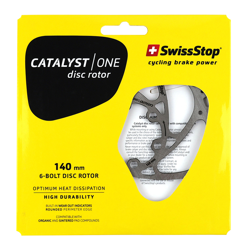 Disque de frein route Swissstop Catalyst One 140 mm 6 trous - vue 4