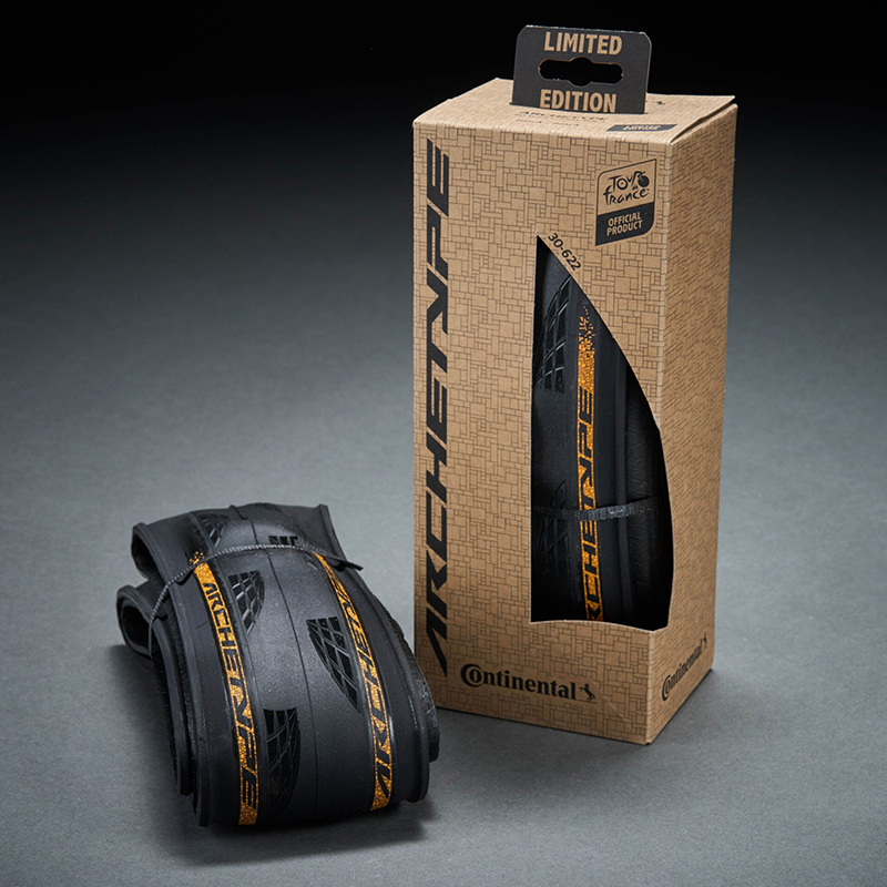 Pneu route Continental Archetype Tour de France 2025 700 x 30 tubeless ready TS noir - vue 3