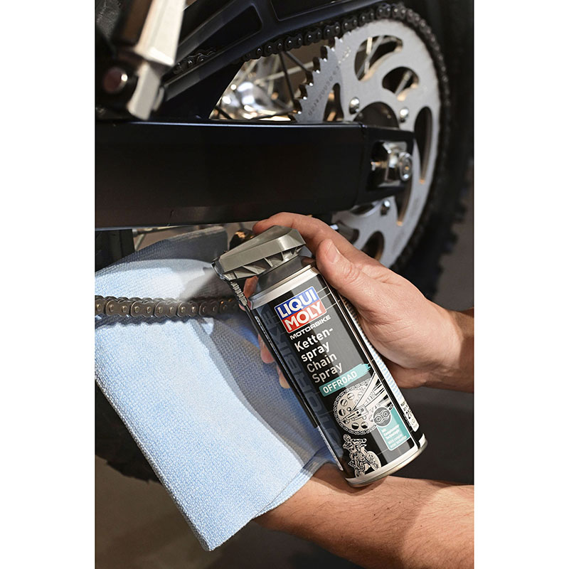 Graisse à chaîne moto Liqui Moly Motorbike Chain Lube Off Road 400 ml - vue 2