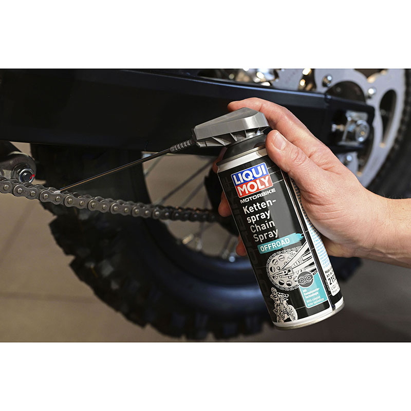Graisse à chaîne moto Liqui Moly Motorbike Chain Lube Off Road 400 ml - vue 3