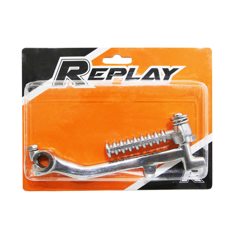 Kick de démarrage REPLAY acier chromé MBK 50 Booster 1990-1998 / Yamaha 50 BWS 1990-1998 - vue 2