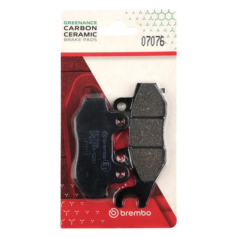 Plaquette de frein Brembo carbone céramique -07076 cc - vue 4