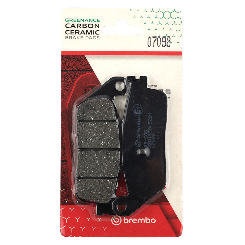 Plaquettes de frein Brembo carbone céramique pour Kymco Xciting et My Road -07098 CC - vue 4