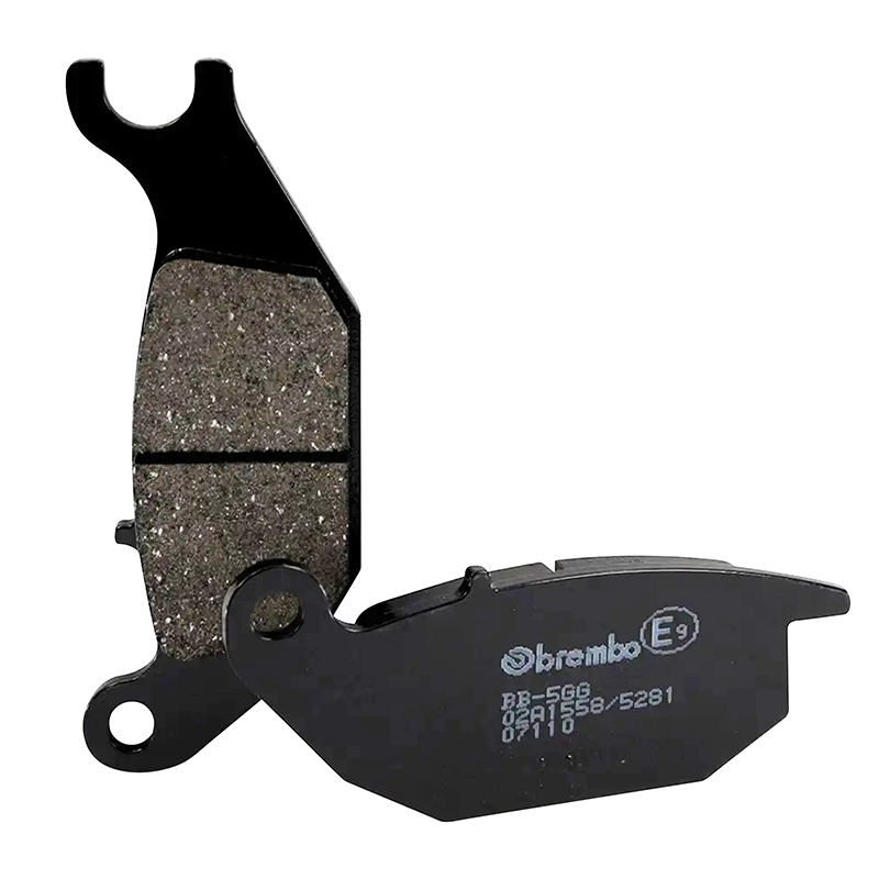 Plaquette de frein Brembo carbone-céramique arrière Yamaha 125 Tricity 2014-2019 - 07110 CC - vue 2