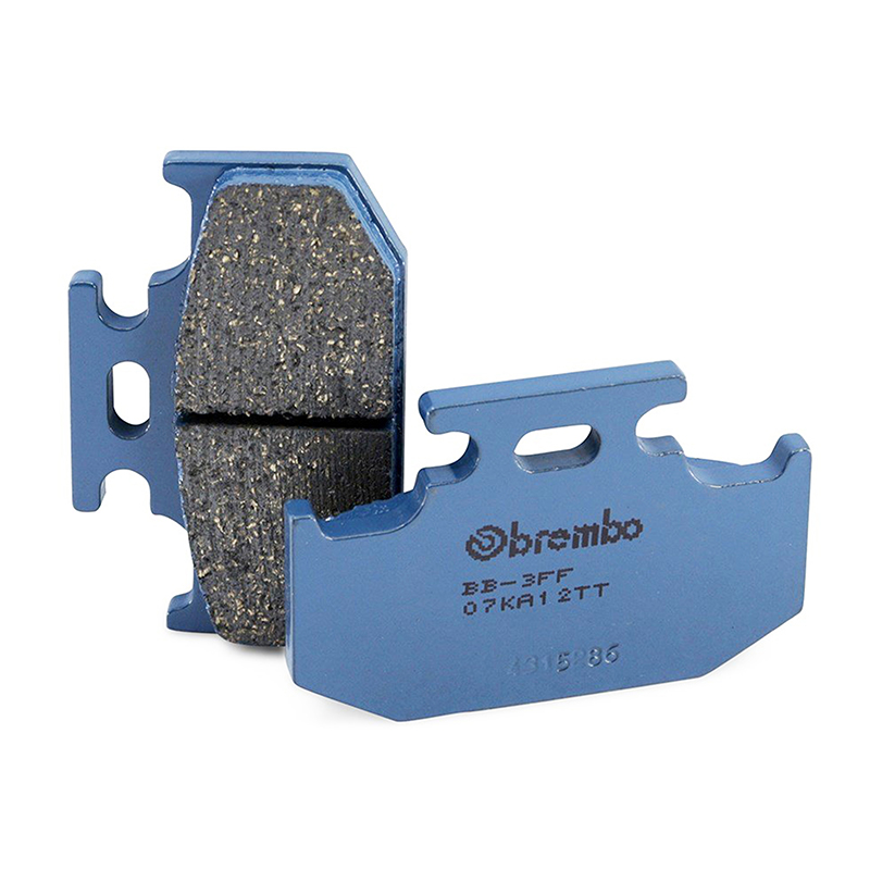 Plaquette de frein Brembo céramique carbone arrière -07KA12TT - vue 2