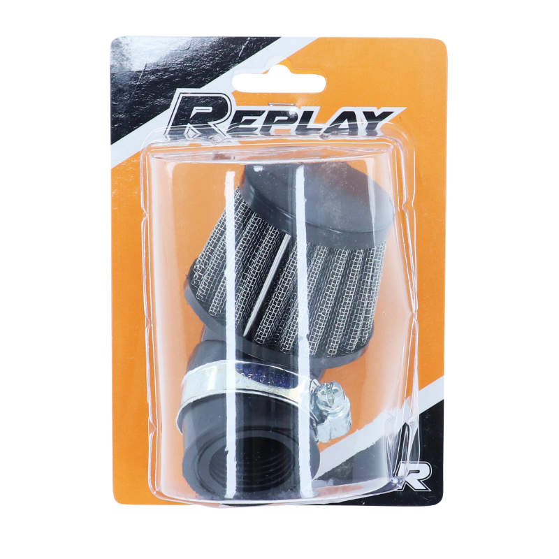 Filtre à air Replay KN small FO noir fixation orientable diam 35-28 - vue 3