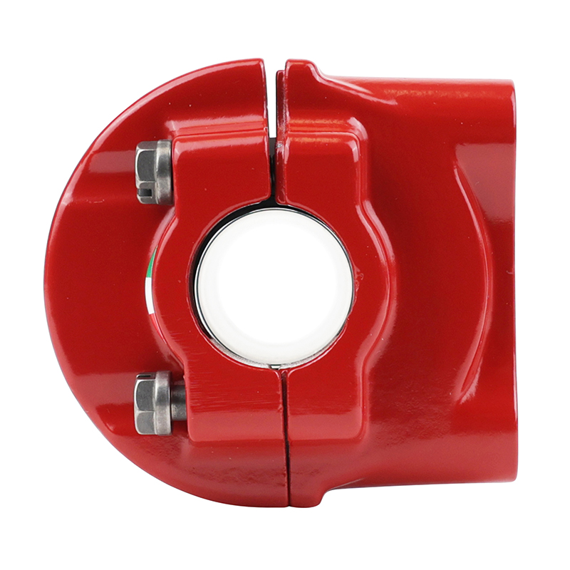 Poignée de gaz Domino Competition XM2 tirage rapide aluminium rouge double câbles - vue 3