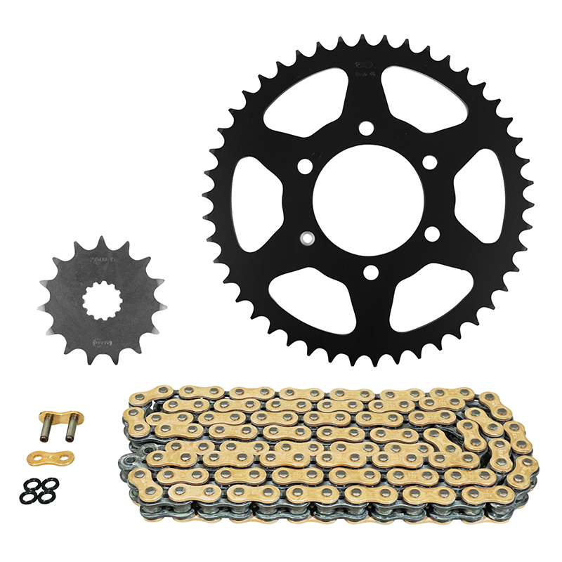 Kit chaîne AFAM adaptable CF Moto 650 MT 2012-2020 520 15X46