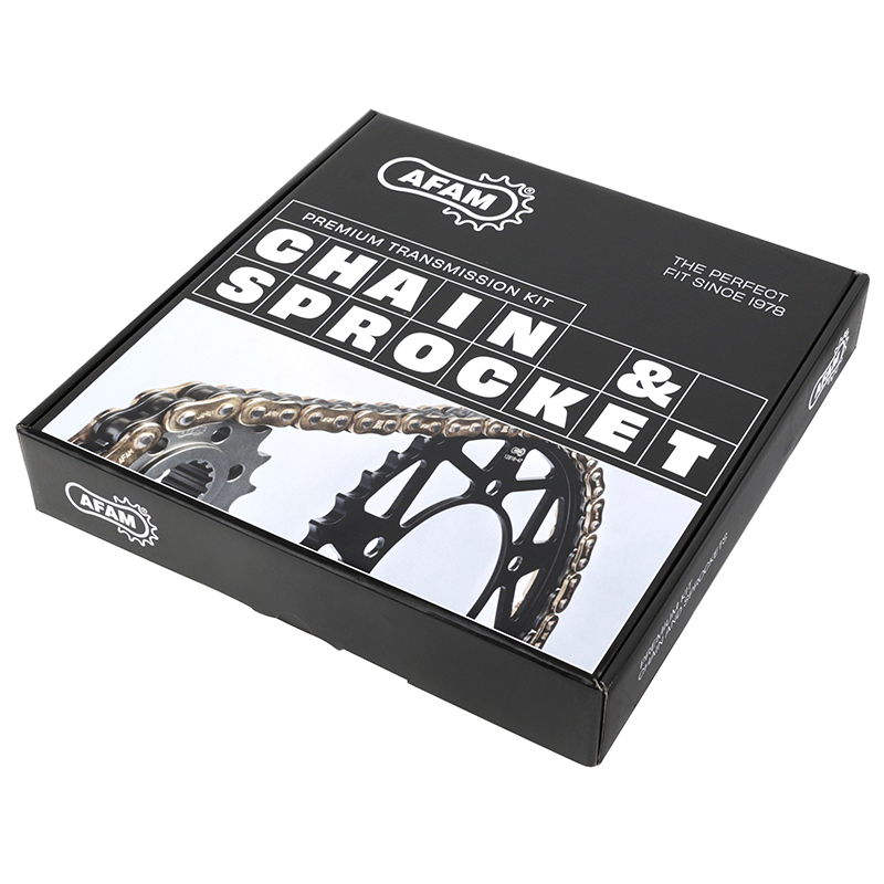 Kit chaîne AFAM adaptable CF Moto 650 MT 2012-2020 520 15X46 - vue 2