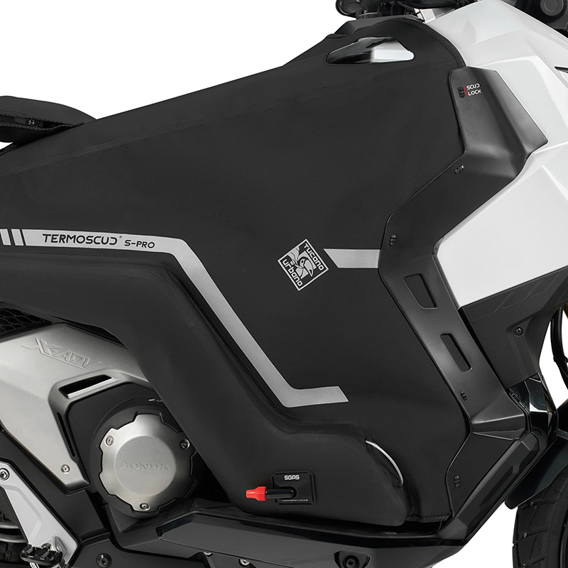 Tablier couvre jambe tucano pour yamaha 560 TMAX tech max 2025+ (R253SPRO) (termoscud s-pro 4 saisons) (systeme anti-flottement sgas) - vue 4